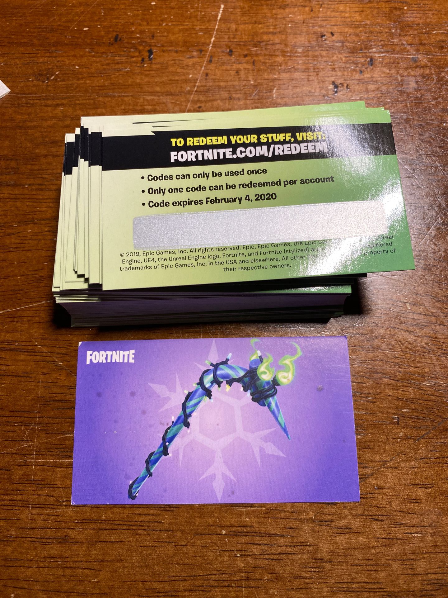 Minty Pickaxe Code | Fortnite | LIMITED