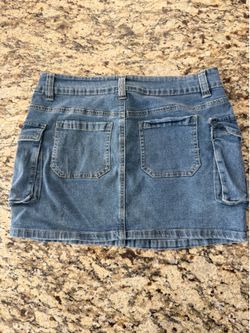 Jean skirt