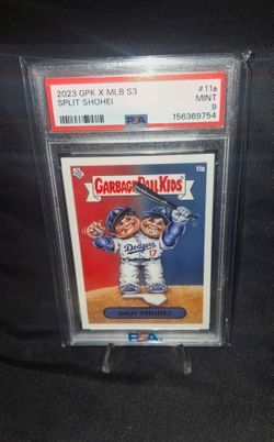 2023 GPK x MLB S3 Split Shohei #11a PSA 9 Mint