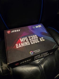 MPG MSI Z390 gaming edge ac motherboard