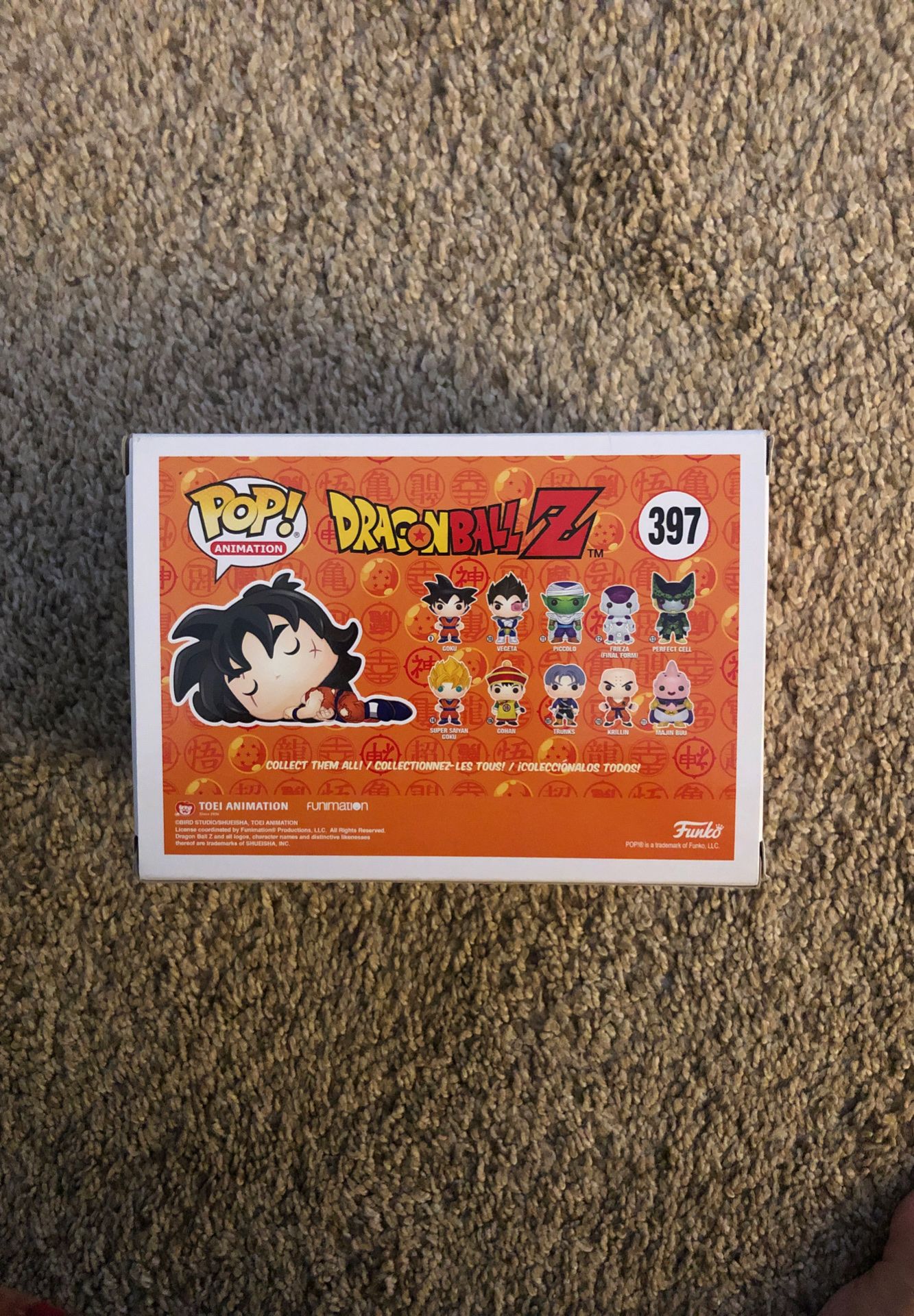Funko Pop! Animation Dragon Ball Z #397 Dead Yamcha SDCC 2018 Exclusive
