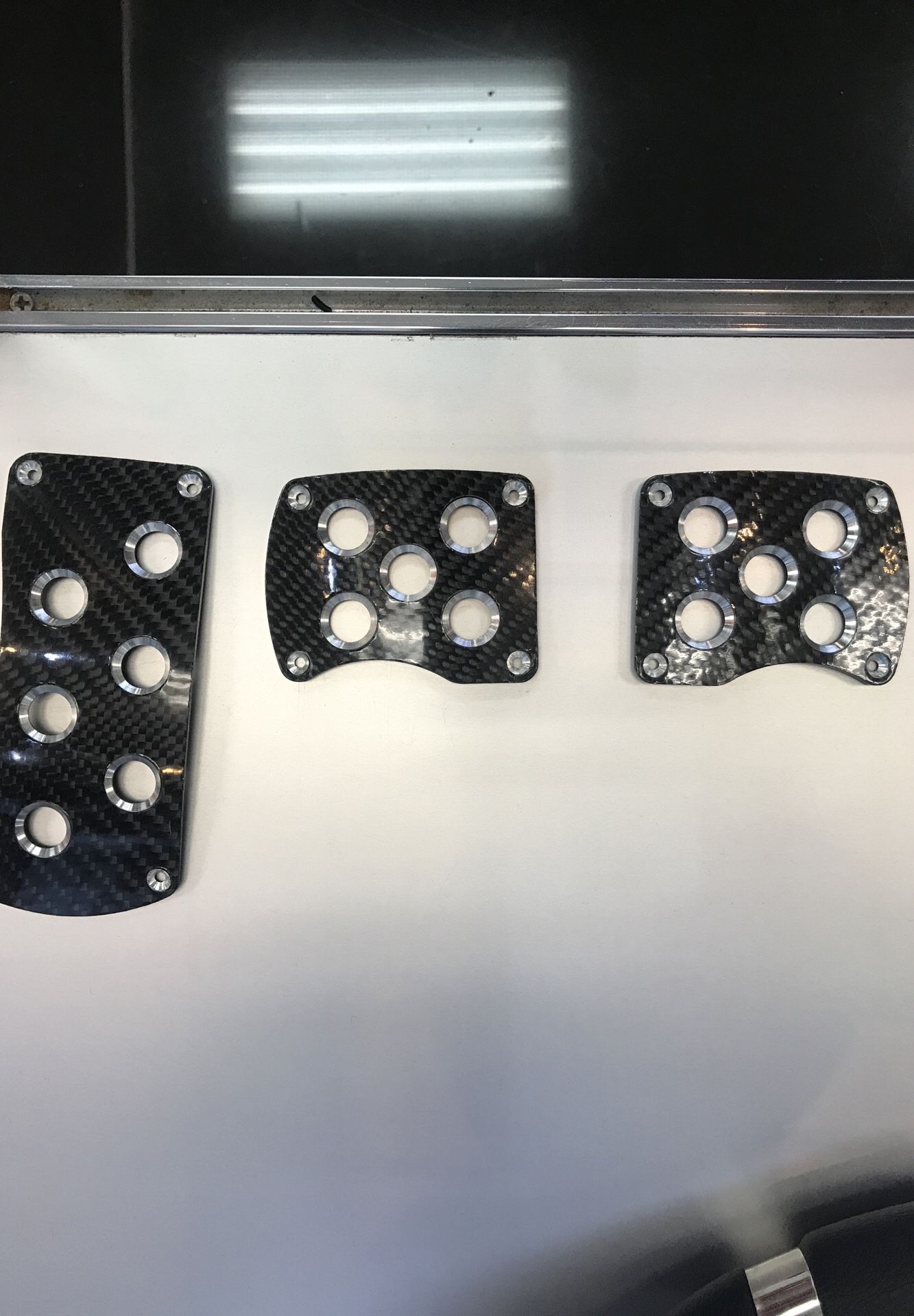 Real Carbon Fiber Universal Pedals