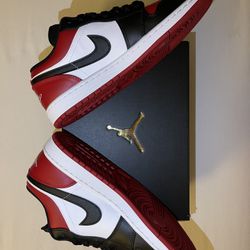 Jordan 1 Low Bred Toe