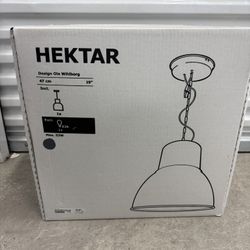 BRAND NEW IKEA Hektar Pendant Lamp 19” 