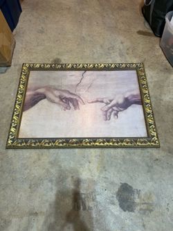 Large Art Piece, Creation of Adam