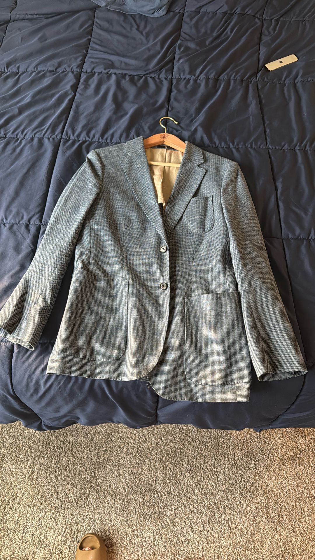 Italian Stretch-Cotton Suit Jacket - Banana Republic 