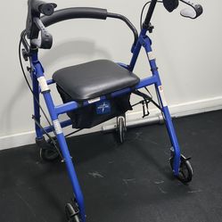Medline Rollator / Folding Rolling Walker