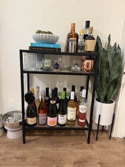 Glass Shelf - Black