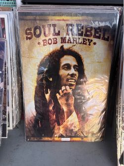 Soul Rebel Bob Marley Poster 24 x 36