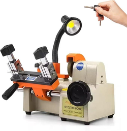 Key Cutting Machine with LED Lighting, Automatic Key Cutter, High Precision Cloner, Professional