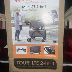 Baby trend Tour LTE 2 In 1 Stroller Wagon New