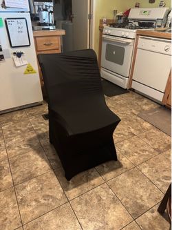 Black chair covers 18