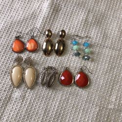 Lot Of Drop Earrings