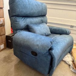28in Oversized Power Recliner Chair 350lb, Extra Wide Electric Large Big Motorized Electric Recliner Chair with Remote Control Massag