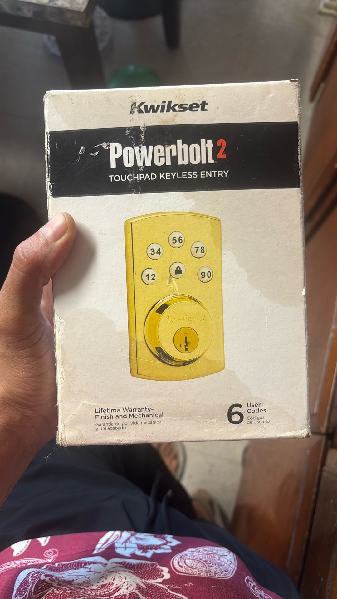 Door key digital lock never open