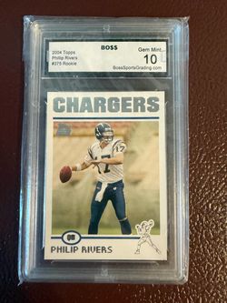 Phillips Rivers Graded Rookie Card