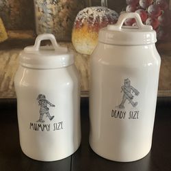 Rae Dunn OG Mummy Canisters