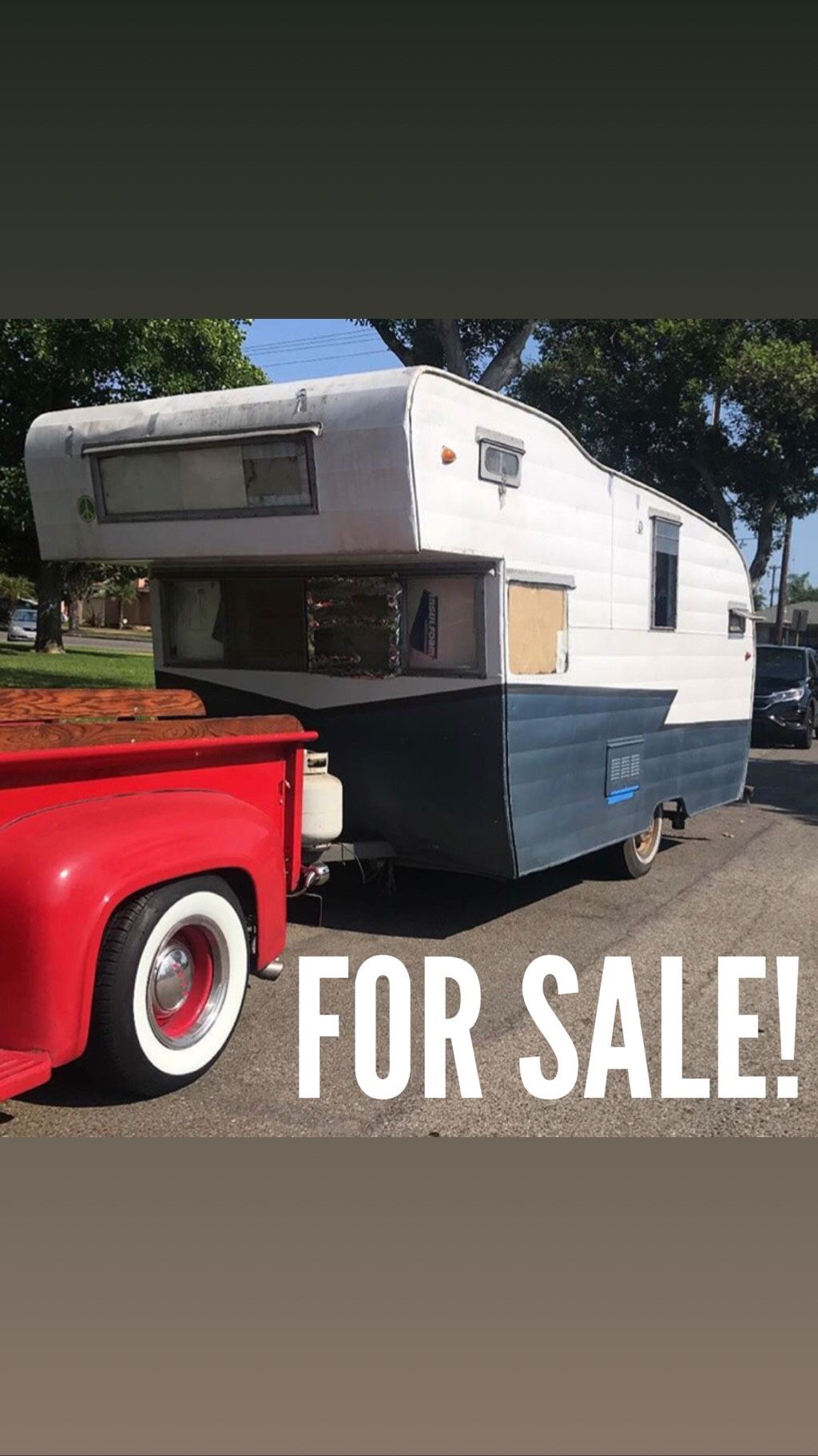 1961 Shasta astrodome vintage trailer