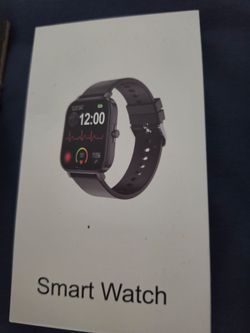 Smartwatch.
Compatible with any phone an app