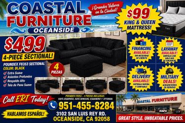 Bedroom sets and living room sets and mattresses and dining table set all on clearance must sell starting at $199