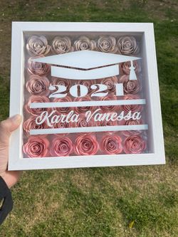 Custom Graduation Gift Box Shadowbox For Graduate Keepsake