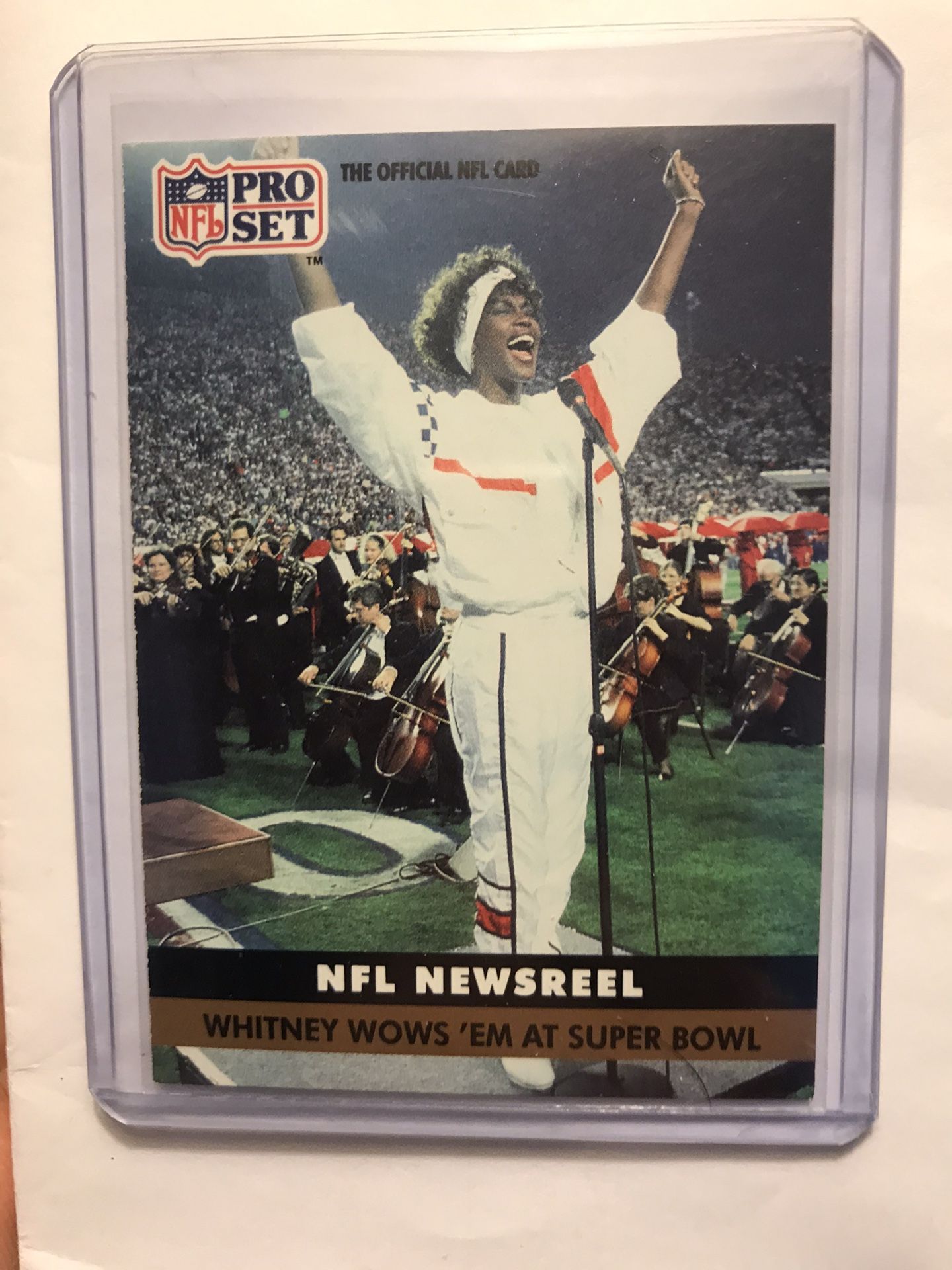 1990 Pro Set Whitney Houston