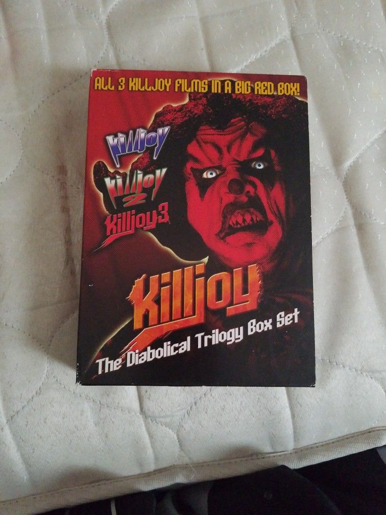 Kill Joy 1,2,3 Dvd