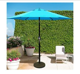 Blissun  7.5FT Patio Umbrella light blue