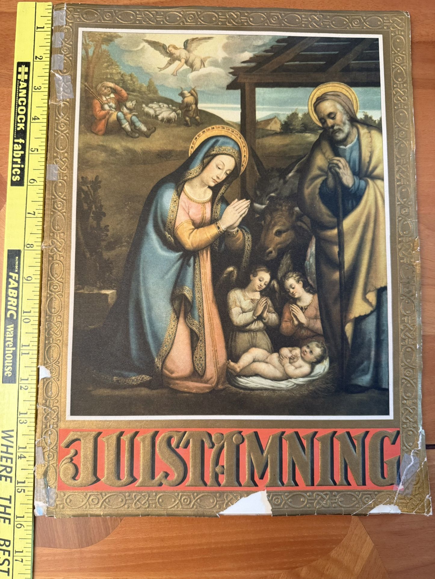 Vintage Rare: Julstamning 1937, A Swedish Christmas art Magazine
