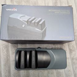 KNIFE SHARPENER RECHARGEABLE BRAND NEW