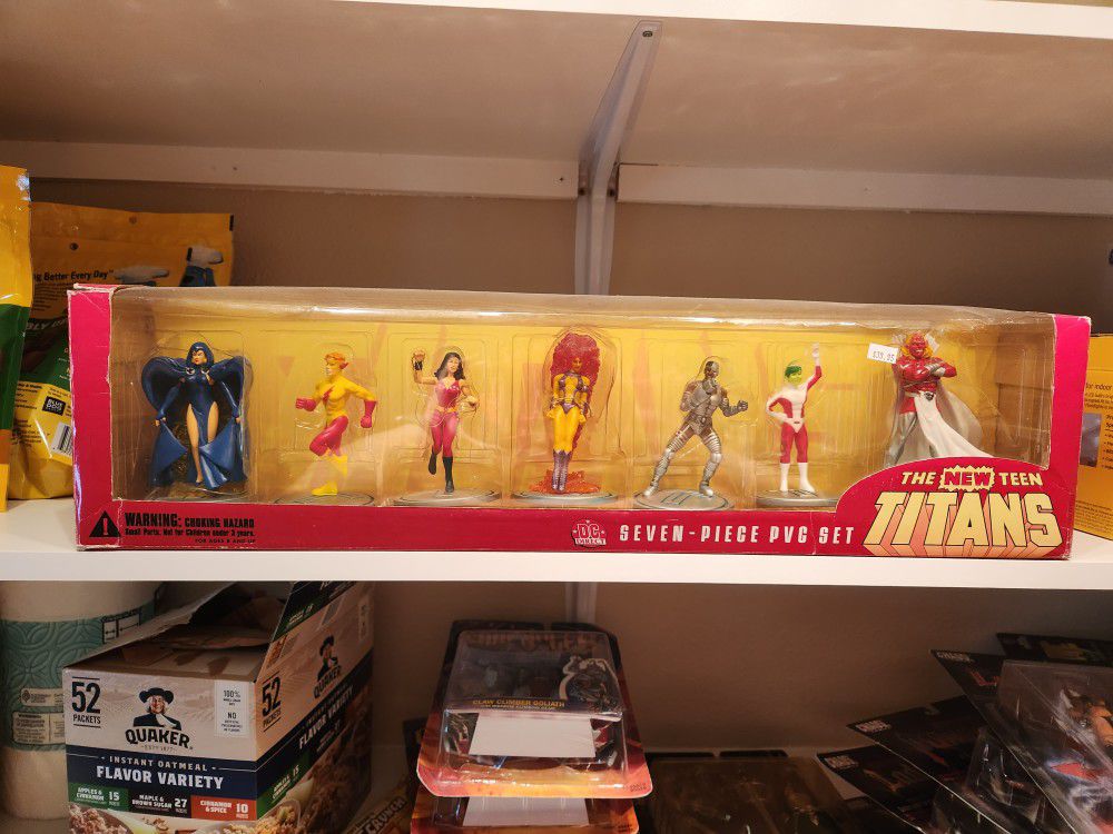The New Teen Titans Original Action Figures