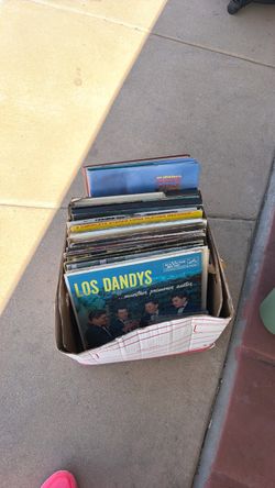 Mixed Lot of Vintage Vinyl Records