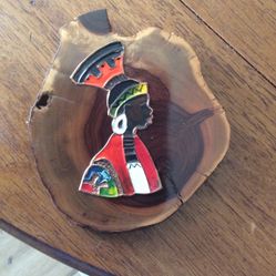 Zulu Woman Cloisonne