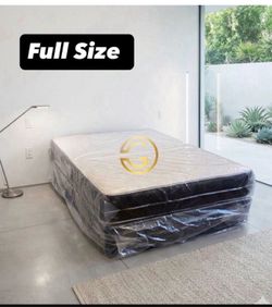 Full Size Mattress Set – Medium Comfort – Available Today 🚚