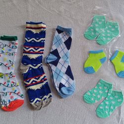 NEW Assorted Fun Socks 