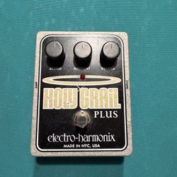 Used Electro-Harmonix Holy Grail Plus Guitar Effects Pedal Used 