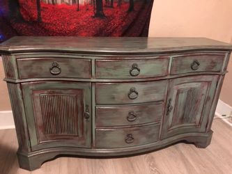 Vintage solid Wooden dresser/ side board
