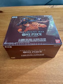 OP02 Paramount War Sealed Booster Box