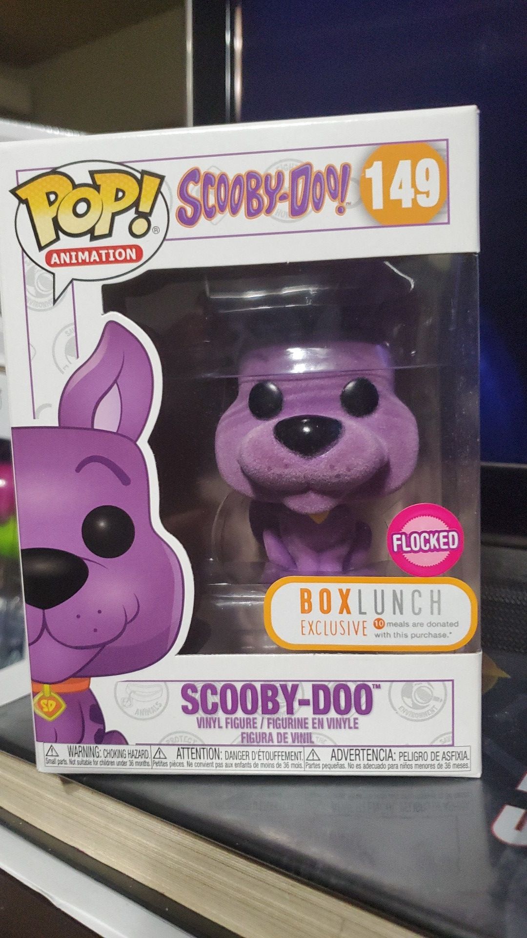 Scooby Doo Flocked BL Exclusive