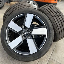 20” Hyundai Palisade Santa Fe SantaFe SE SEL Limited Wheels Rims Continental Tires