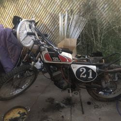 1975 Yamaha Mx Dirtbike