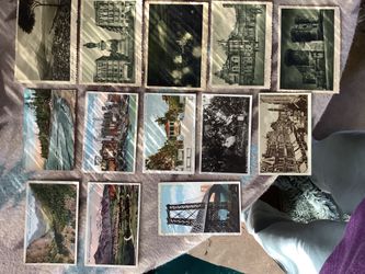 Un used 1 cent post cards vintage