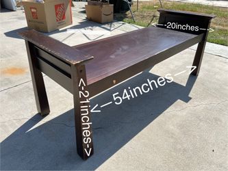 Wood Bench