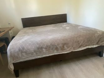 KING - SALE!! BED FRAME + MATTRESS