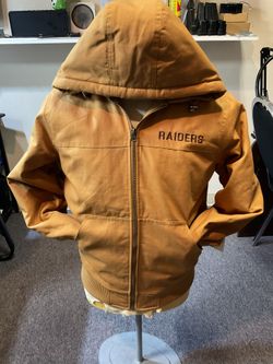 RAIDERS JACKIE ZIP UP BROWN SIZE S AND XXL