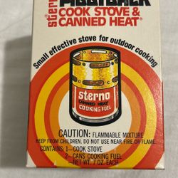 Vintage Piggyback Cook Stove & Cabbed Heat