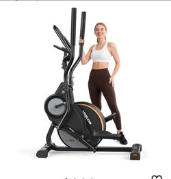 YOSUDA Elliptical Exercise Machine, Compact 3-in-1 (Elliptical + Cardio Climber + Stair Stepper) Elliptical for Home with 45°Incline, 15.5IN Stride, 1