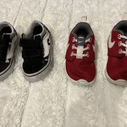 Toddler Boy Nike/Van Shoes 