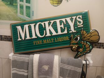 Mickeys Tin Sign