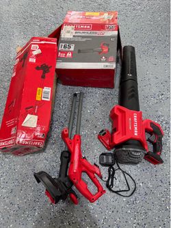 Craftsman 20-volt Combo with Leaf Blower 410 cfm, string trimmer 2AH battery and charger NEW